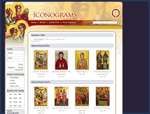 Tablet Screenshot of iconograms.org